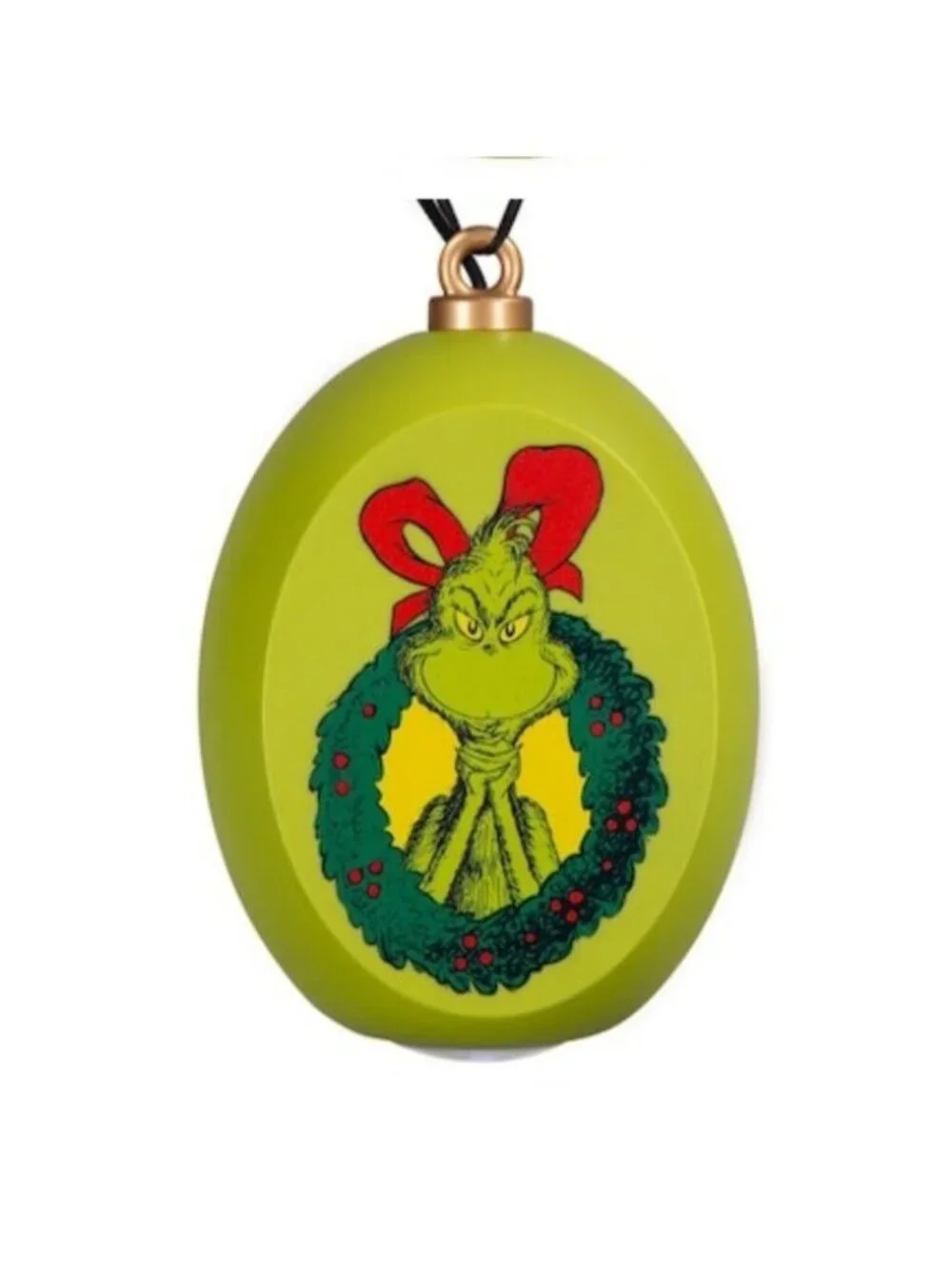 The Grinch LED Whirl-A-Motion Hanging Projector Ornament Holiday Christmas NEW